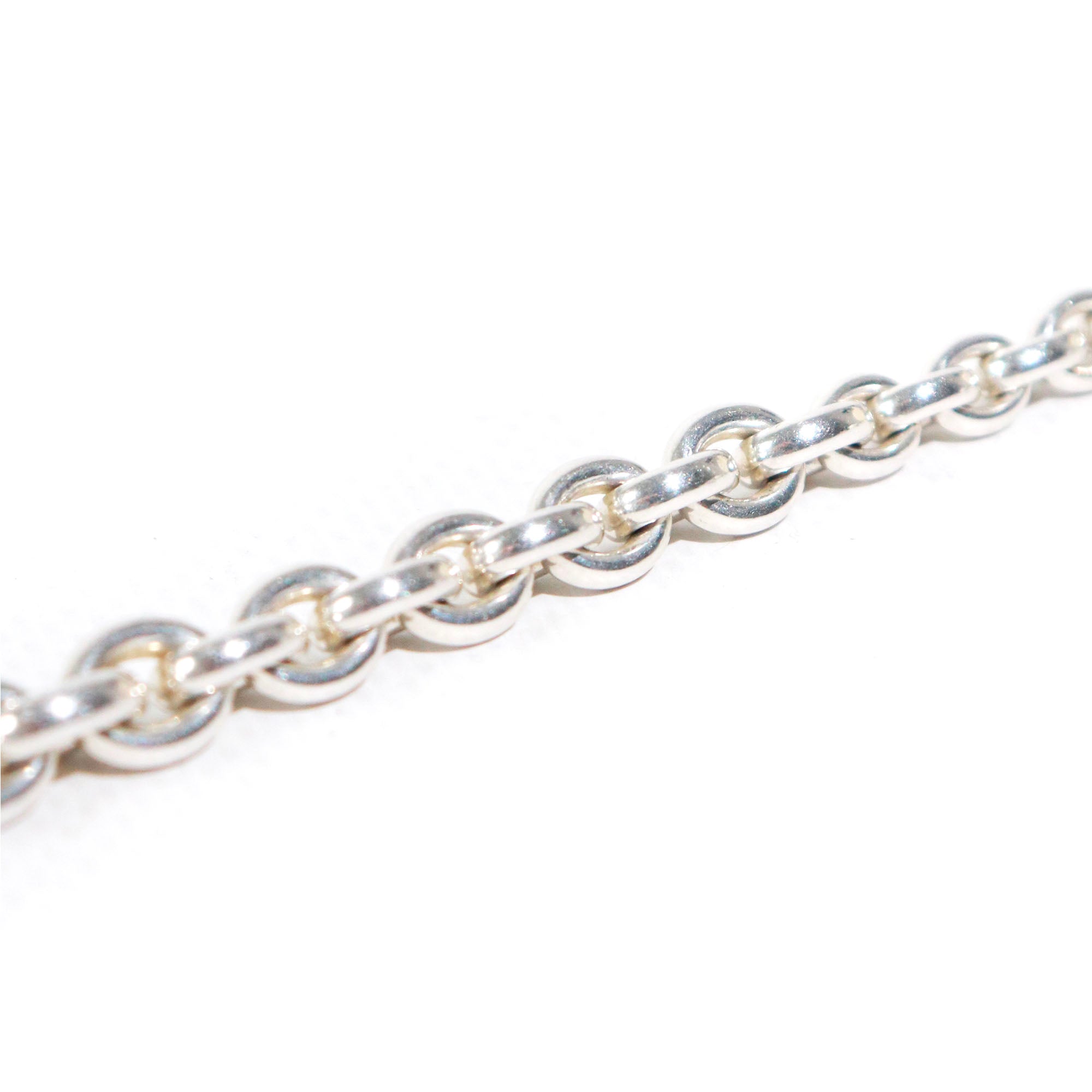 HERMÈS - Hermès chain necklace in silver