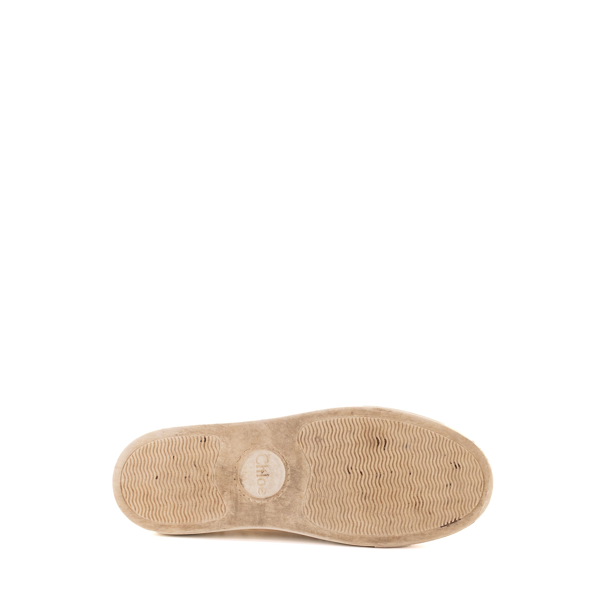 CHLOÉ - Lauren Chloé sneakers in white lace (T40)