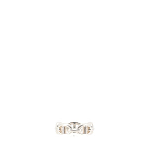 HERMÈS - Hermès Chained Anchor Chain Ring in silver (T54)