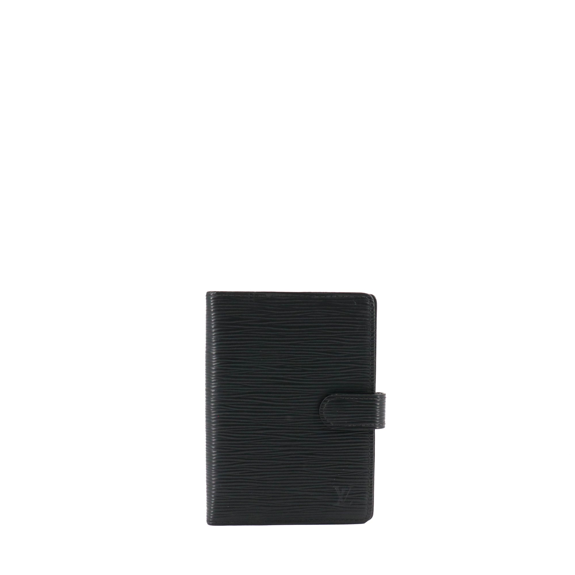 LOUIS VUITTON - Louis Vuitton PM diary cover in black epi leather