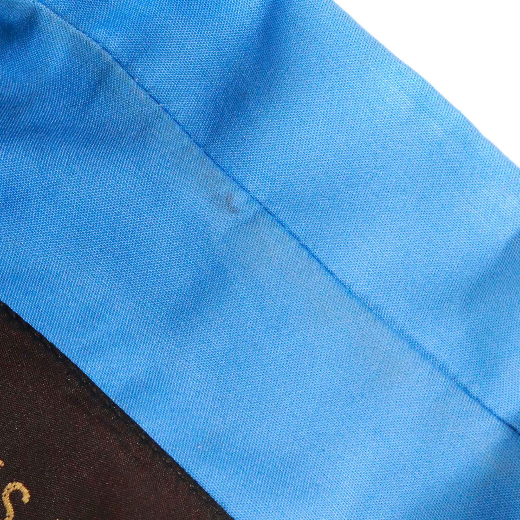 LOUIS VUITTON - Vintage Louis Vuitton blue cotton jacket (T40)