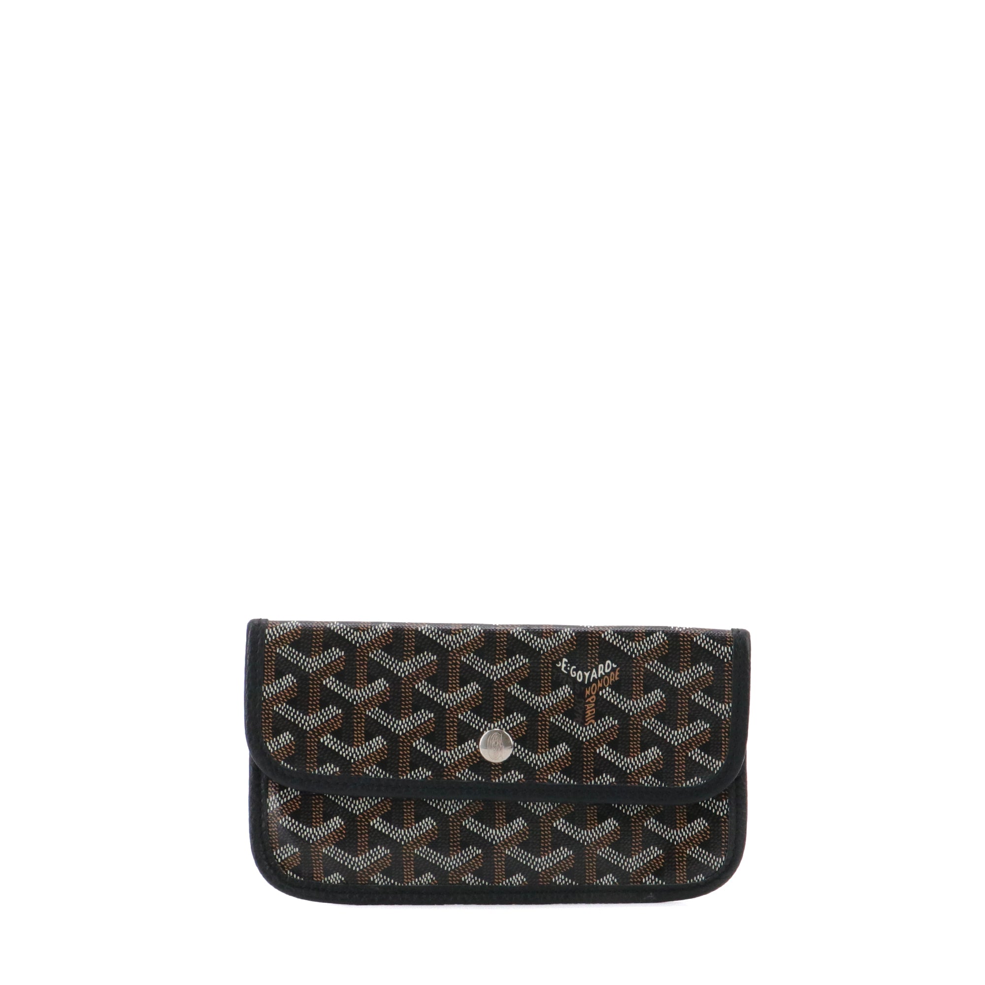 GOYARD - Saint Louis Goyard pouch in black Goyard canvas