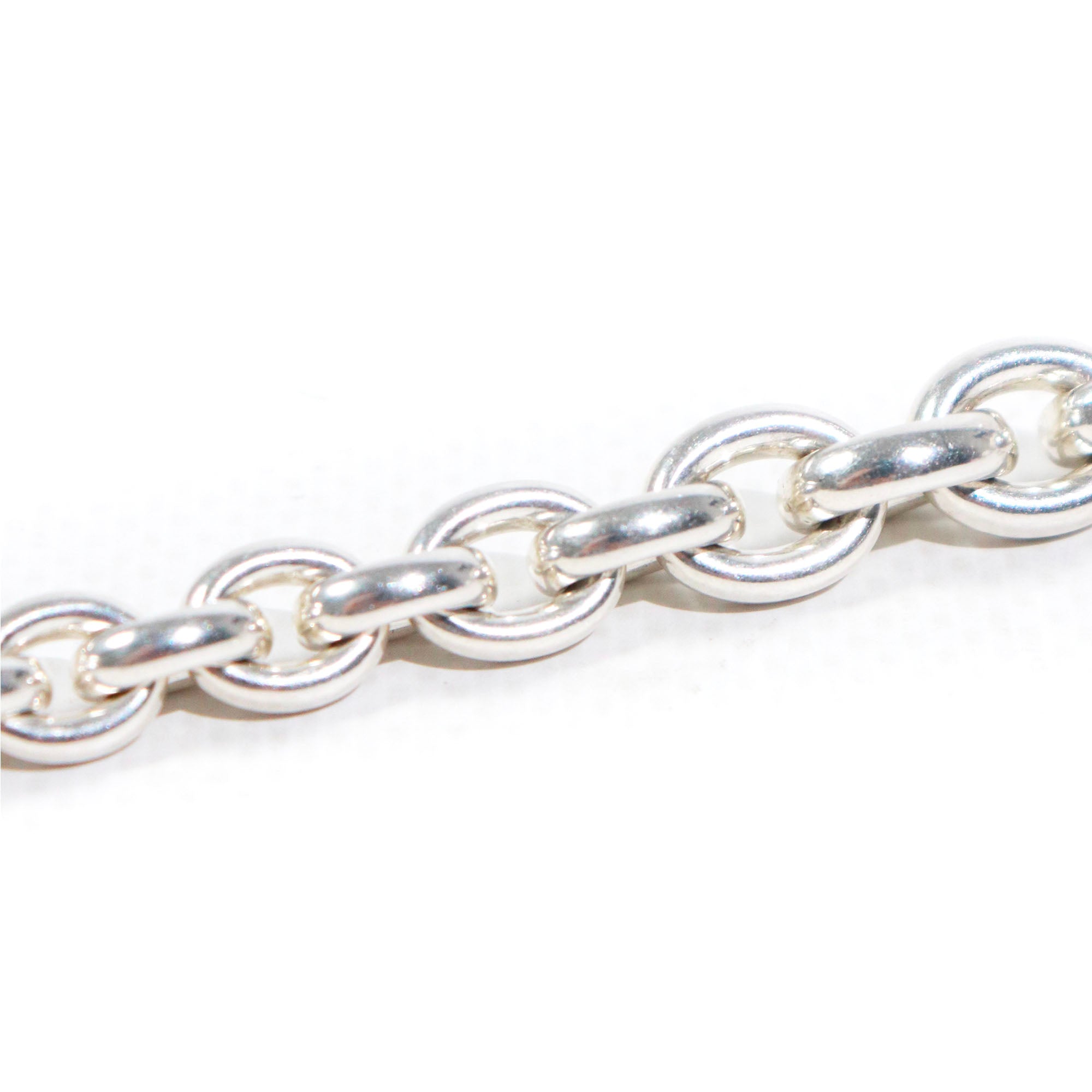 HERMÈS - Hermès chain necklace in silver