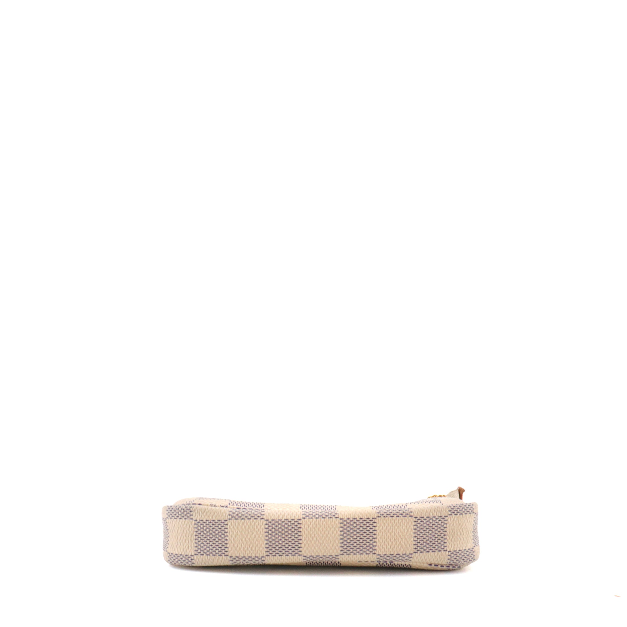 LOUIS VUITTON - Mini Louis Vuitton Accessory Pouch in Damier Azur canvas