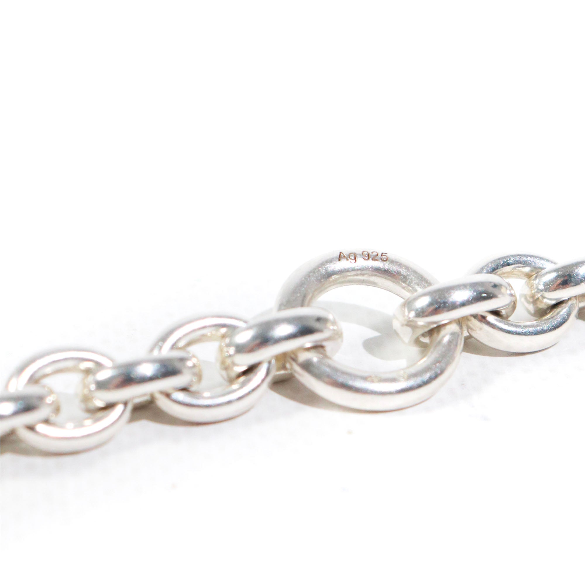 HERMÈS - Hermès chain necklace in silver