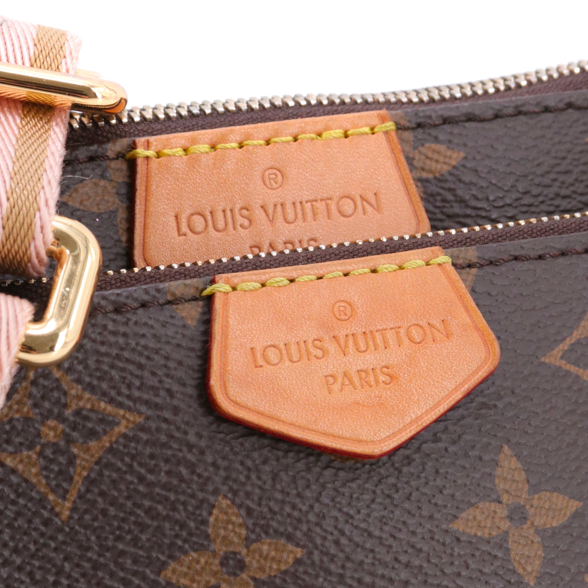 LOUIS VUITTON - Louis Vuitton Monogrammed Canvas Multi-Pouch Accessory Shoulder Bag
