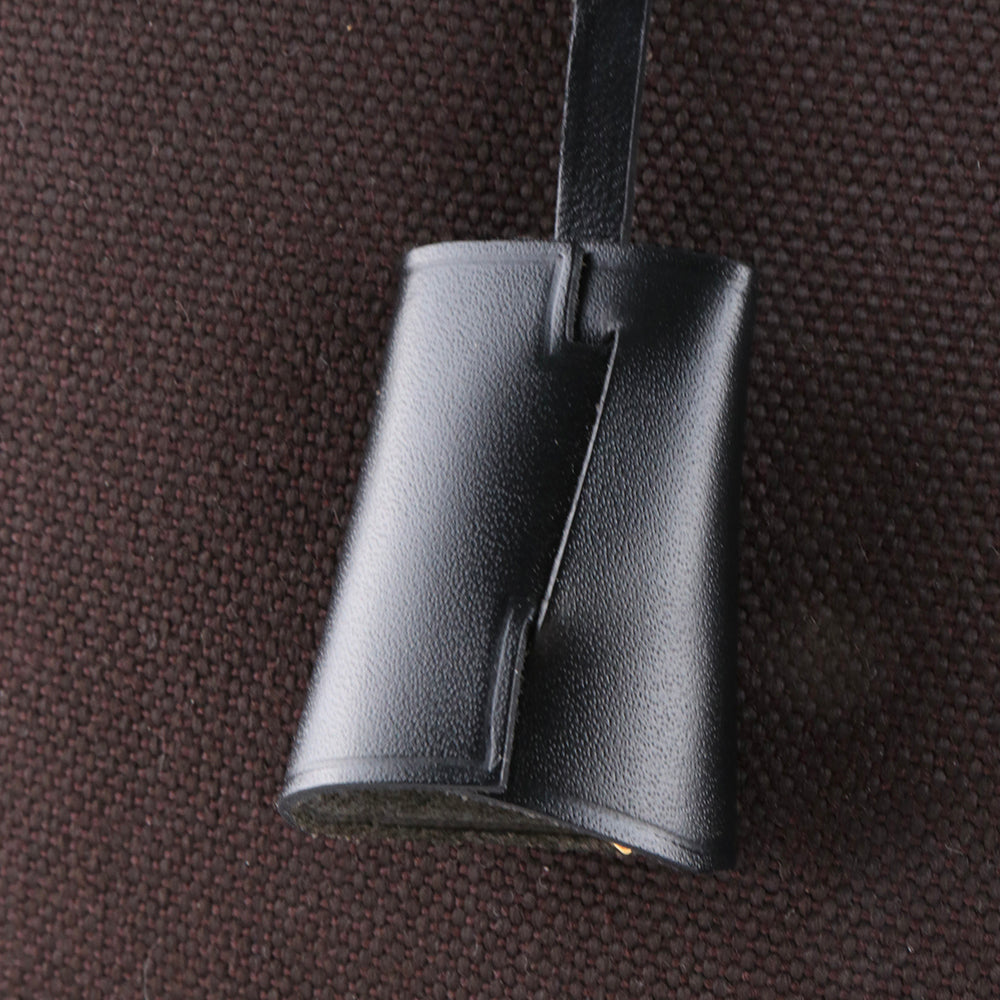 HERMÈS - Black and brown Herbag 31 Zip handbag