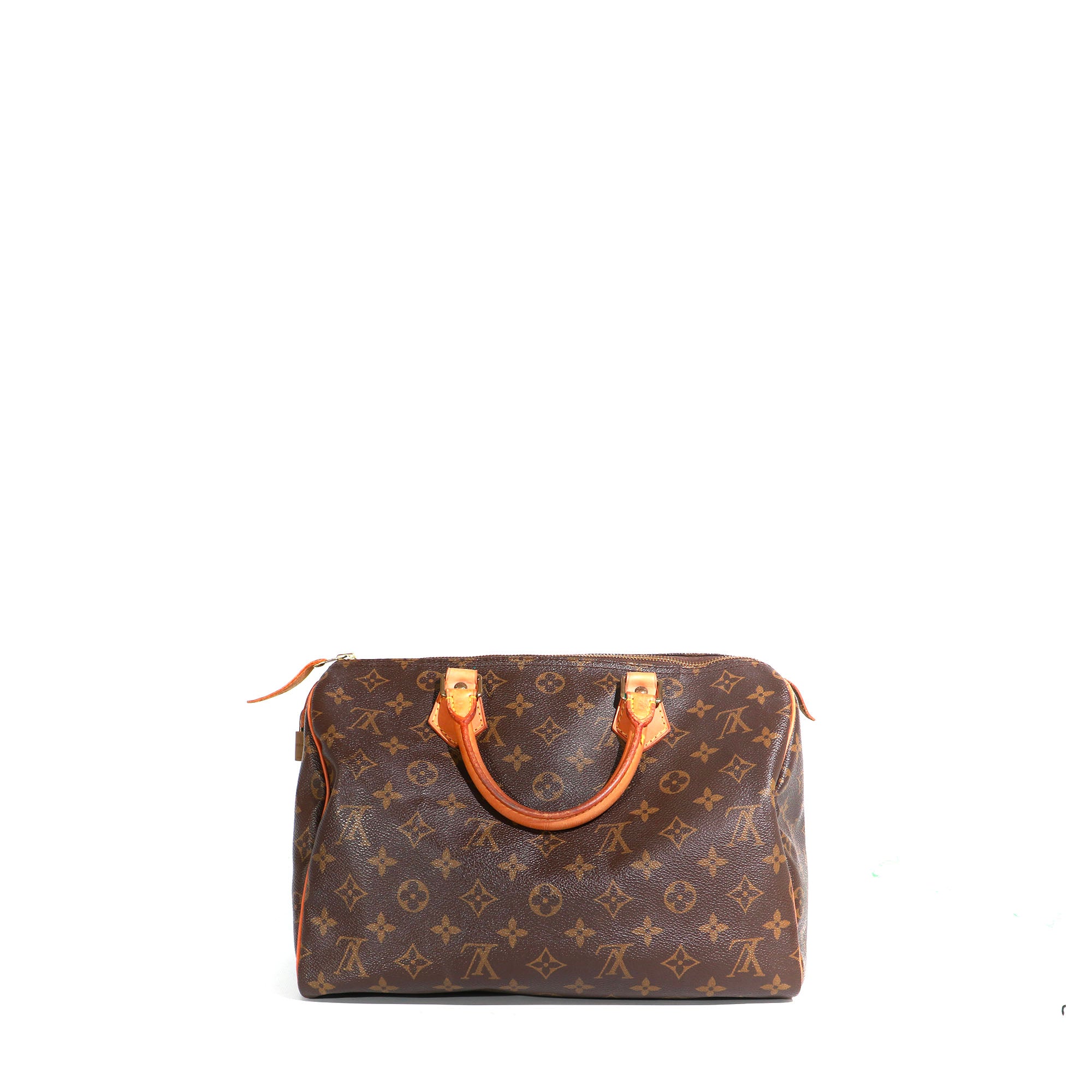 LOUIS VUITTON - Sac à main Speedy 30 en toile monogramme