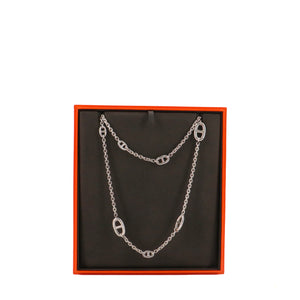 HERMÈS - Sautoir Farandole 80 Hermès en argent