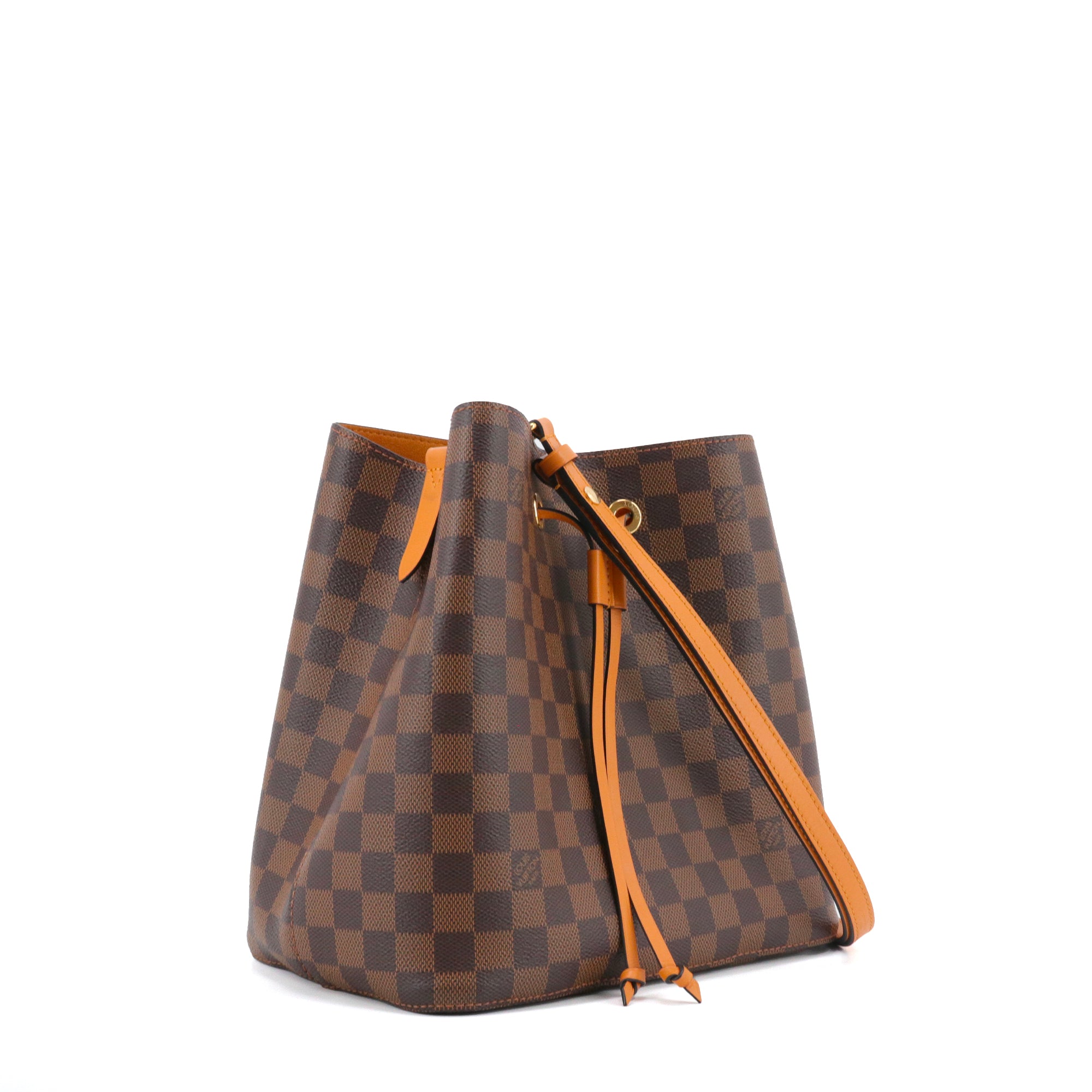 LOUIS VUITTON - Sac à épaule Néonoé Louis Vuitton en toile damier ébène