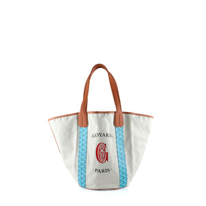 GOYARD - Belharra tote bag in reversible canvas and leather