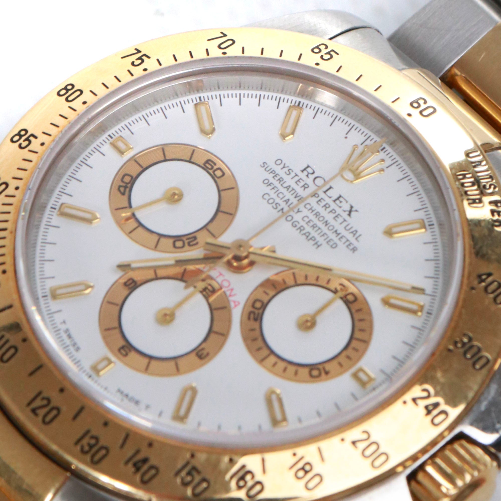 ROLEX - Rolex Daytona 40mm watch in steel and yellow gold
