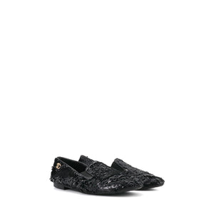 CHANEL - Chanel loafers with black sequins (size 38.5)
