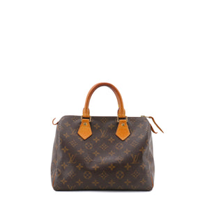 LOUIS VUITTON - Louis Vuitton Speedy 25 handbag in vintage monogrammed canvas