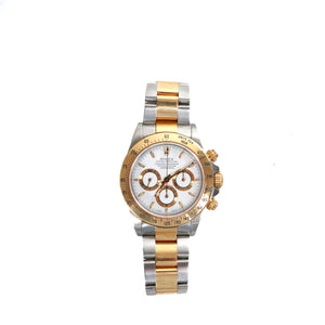 ROLEX - Montre Daytona 40mm Rolex en acier et or jaune
