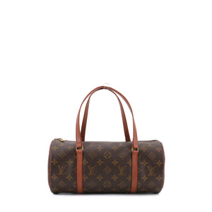 LOUIS VUITTON - Sac à main Papillon Louis Vuitton en toile monogrammée vintage