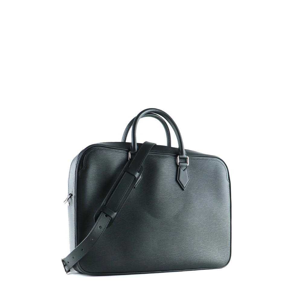 LOUIS VUITTON - Dandy briefcase in black epi leather