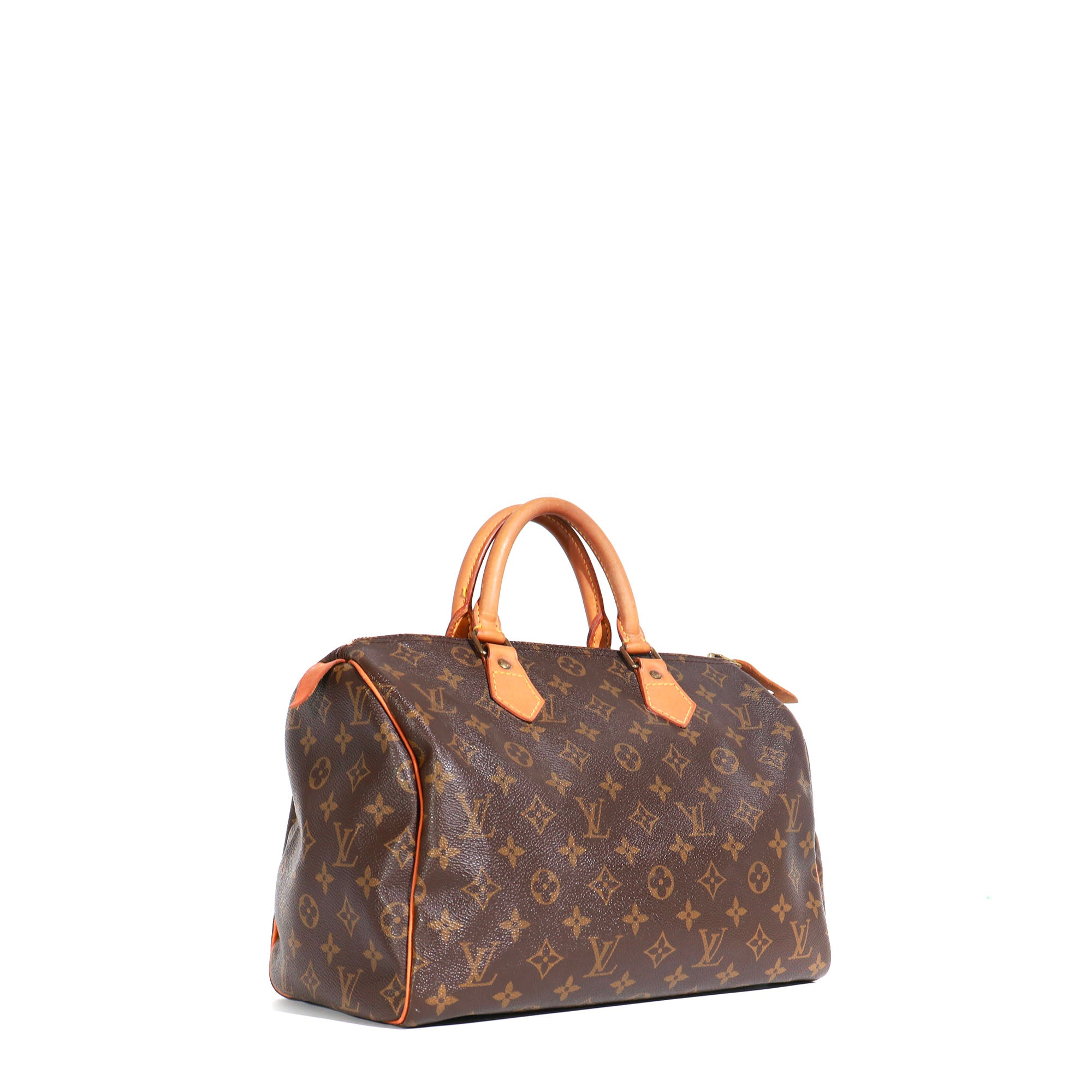 LOUIS VUITTON - Sac à main Speedy 30 en toile monogramme