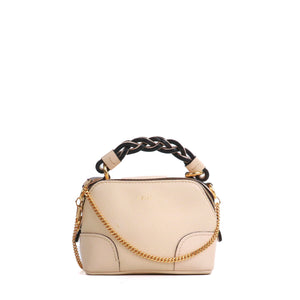 CHLOÉ - Darry shoulder bag in black grained leather