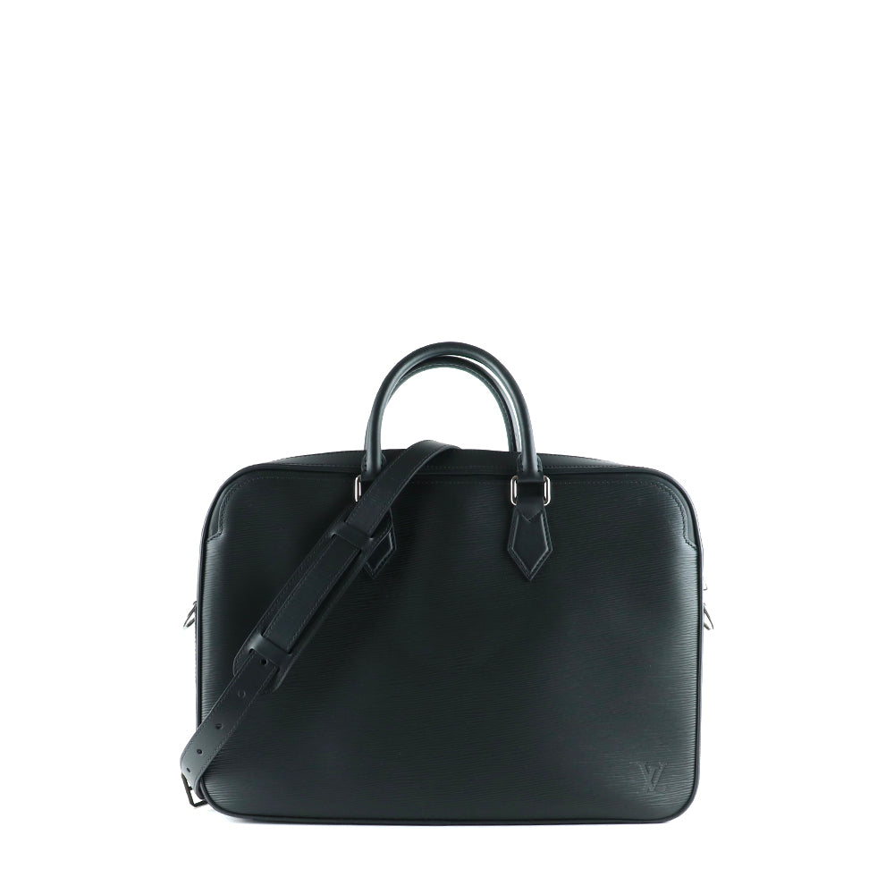 LOUIS VUITTON - Dandy briefcase in black epi leather