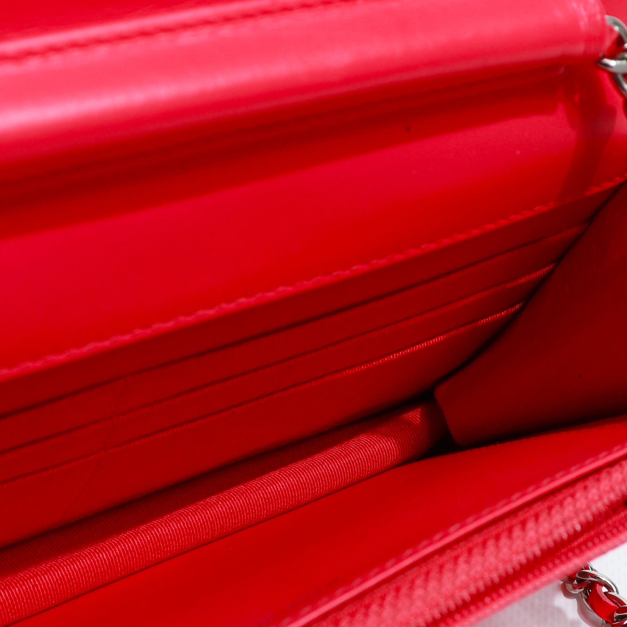 CHANEL - Timeless Wallet On Chain bag in bright pink patent leather