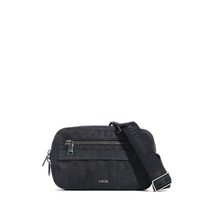 DIOR - Pochette ceinture Dior Oblique Pixel en nylon et cuir