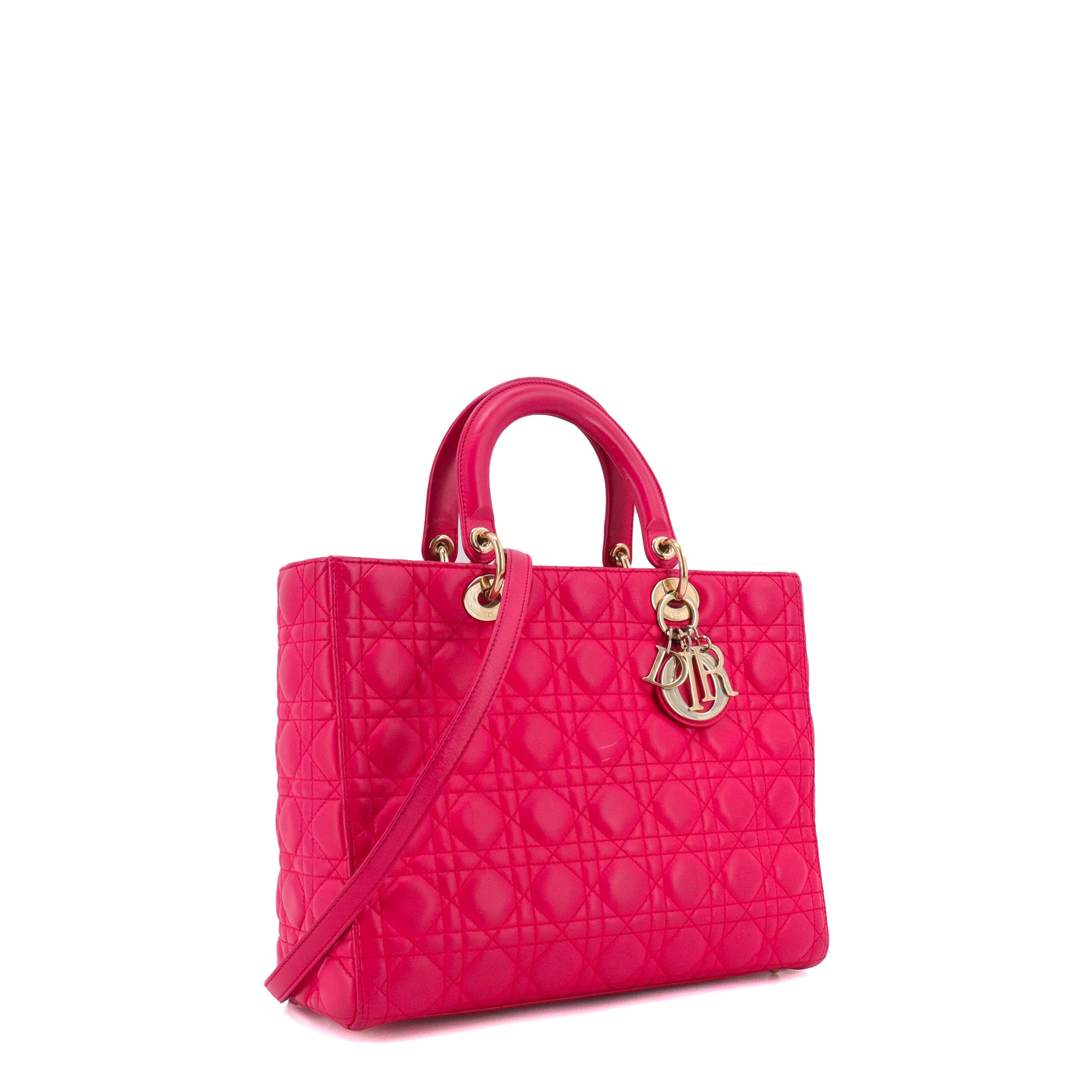 DIOR - Lady Dior Medium shoulder bag