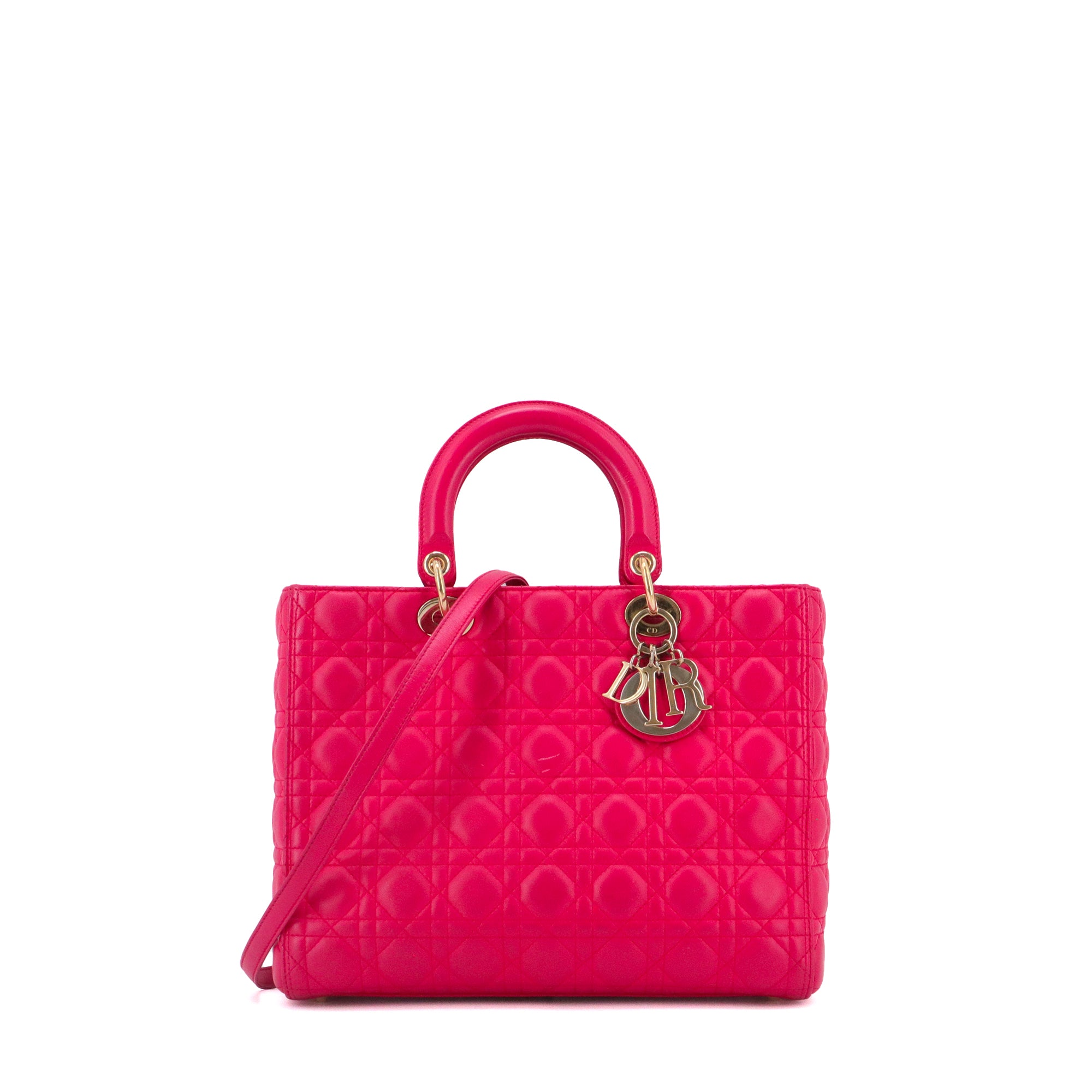 DIOR - Lady Dior Medium shoulder bag