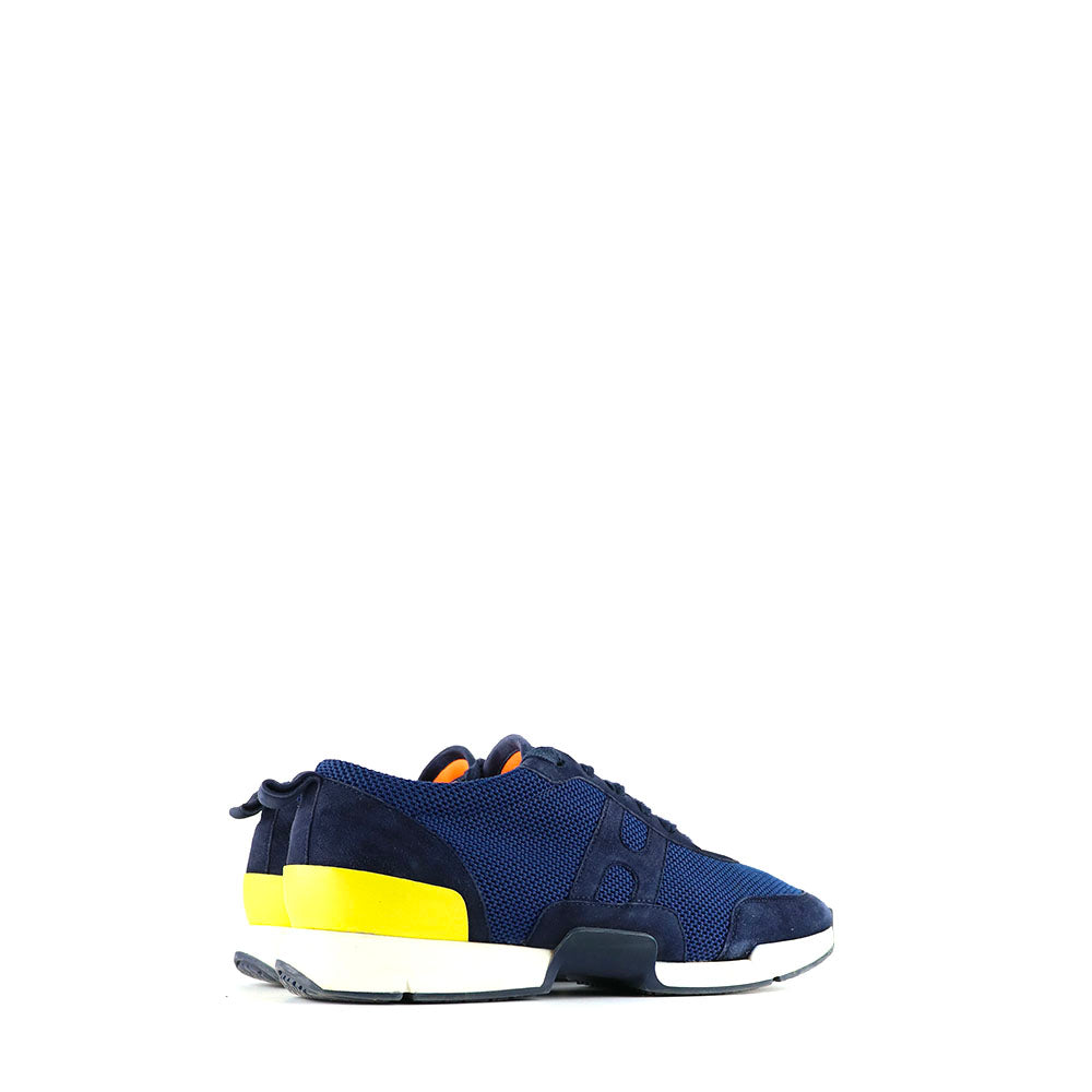HERMÈS - Starter sneakers in blue canvas (T41)