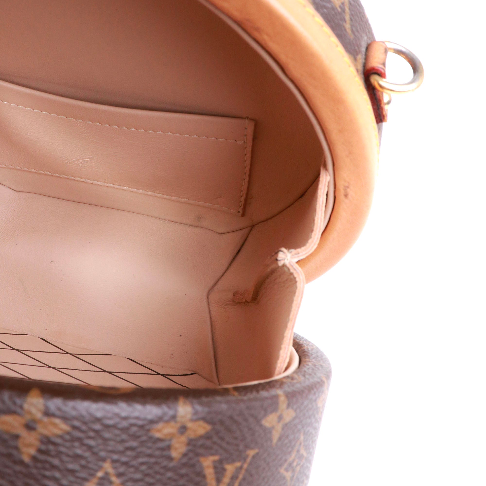 LOUIS VUITTON - Sac à bandoulière Petite Boîte Chapeau Louis Vuitton en toile monogramme