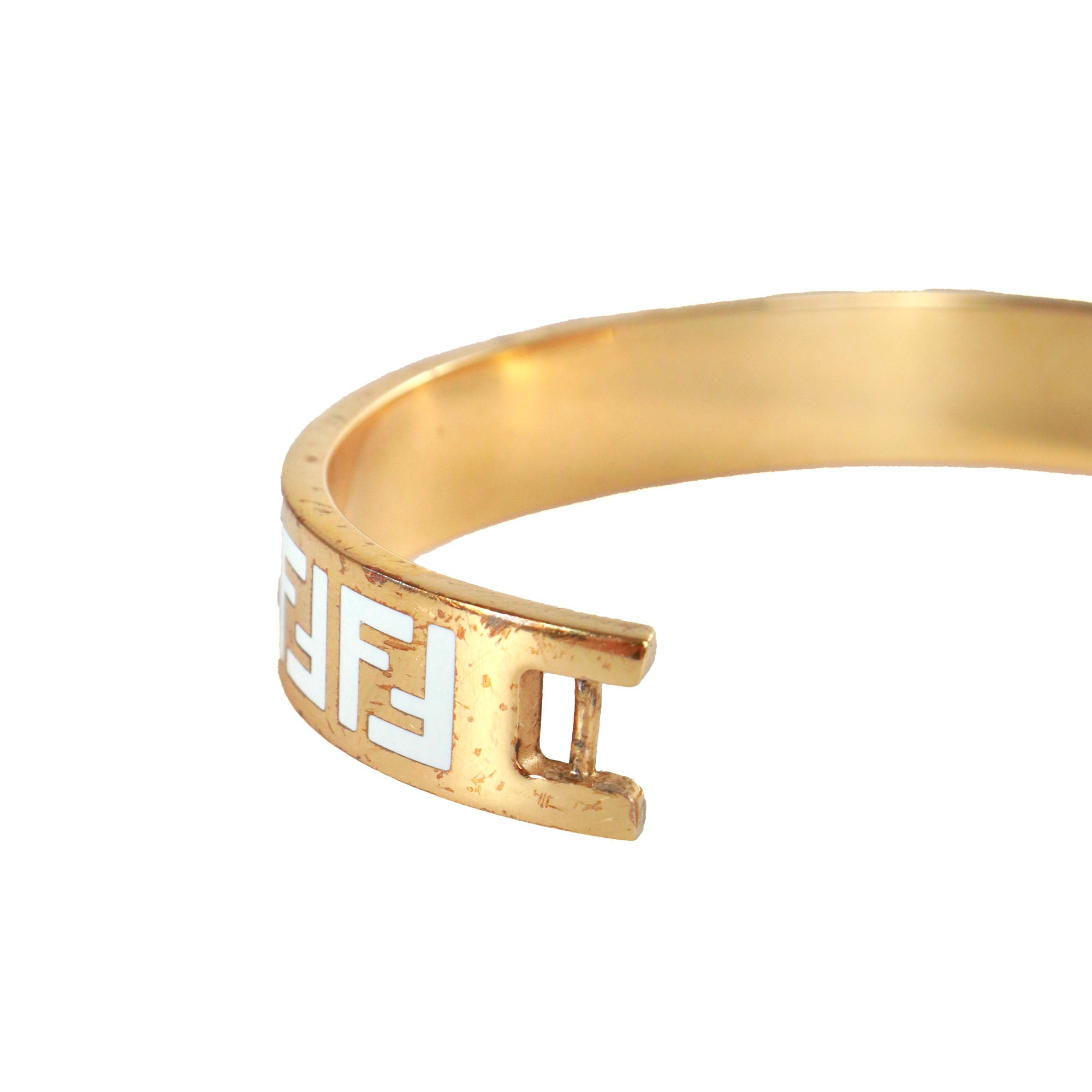 FENDI - Forever Fendi bracelet in golden brass 