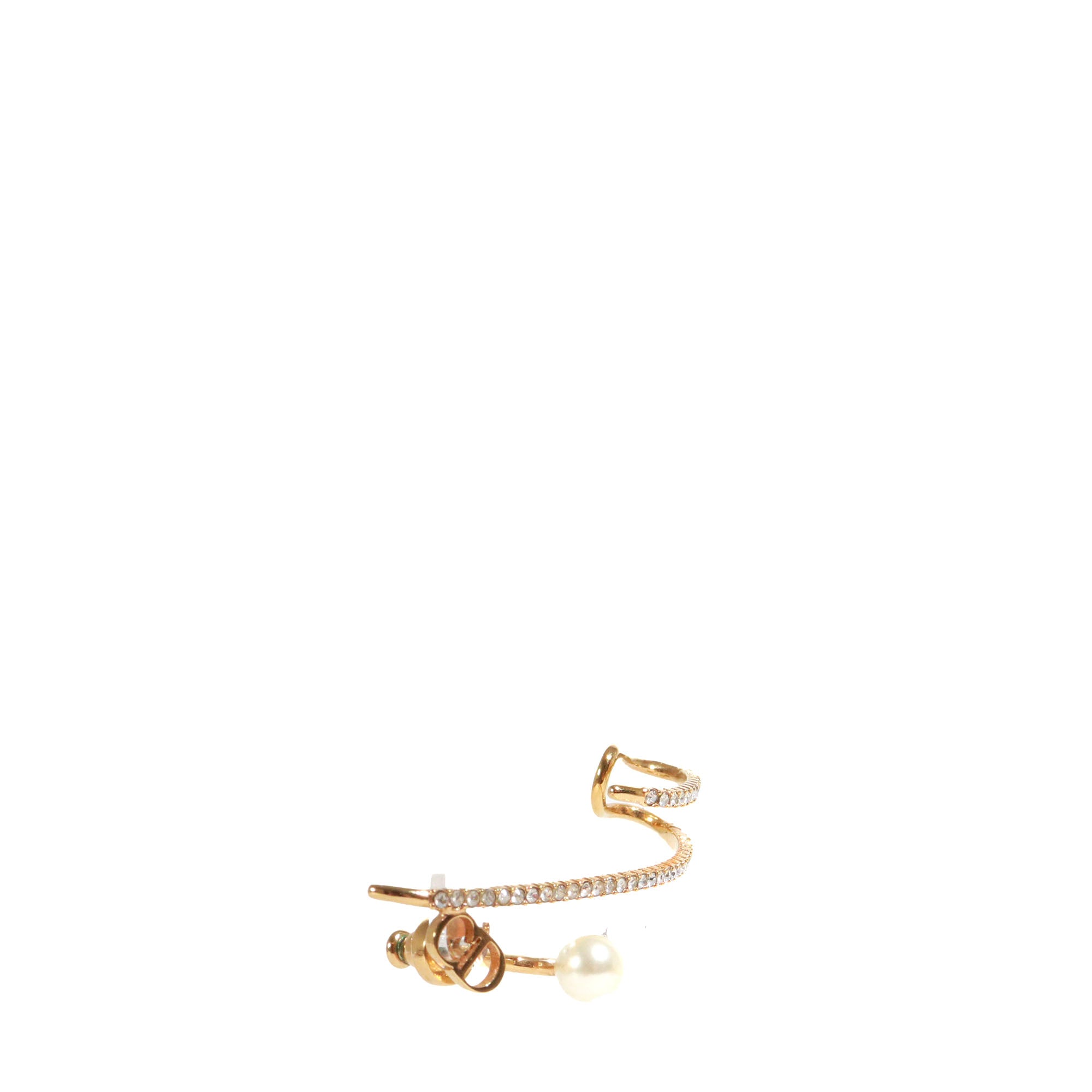 DIOR - Dior single pearl earring