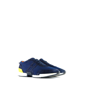 HERMÈS - Starter sneakers in blue canvas (T41)