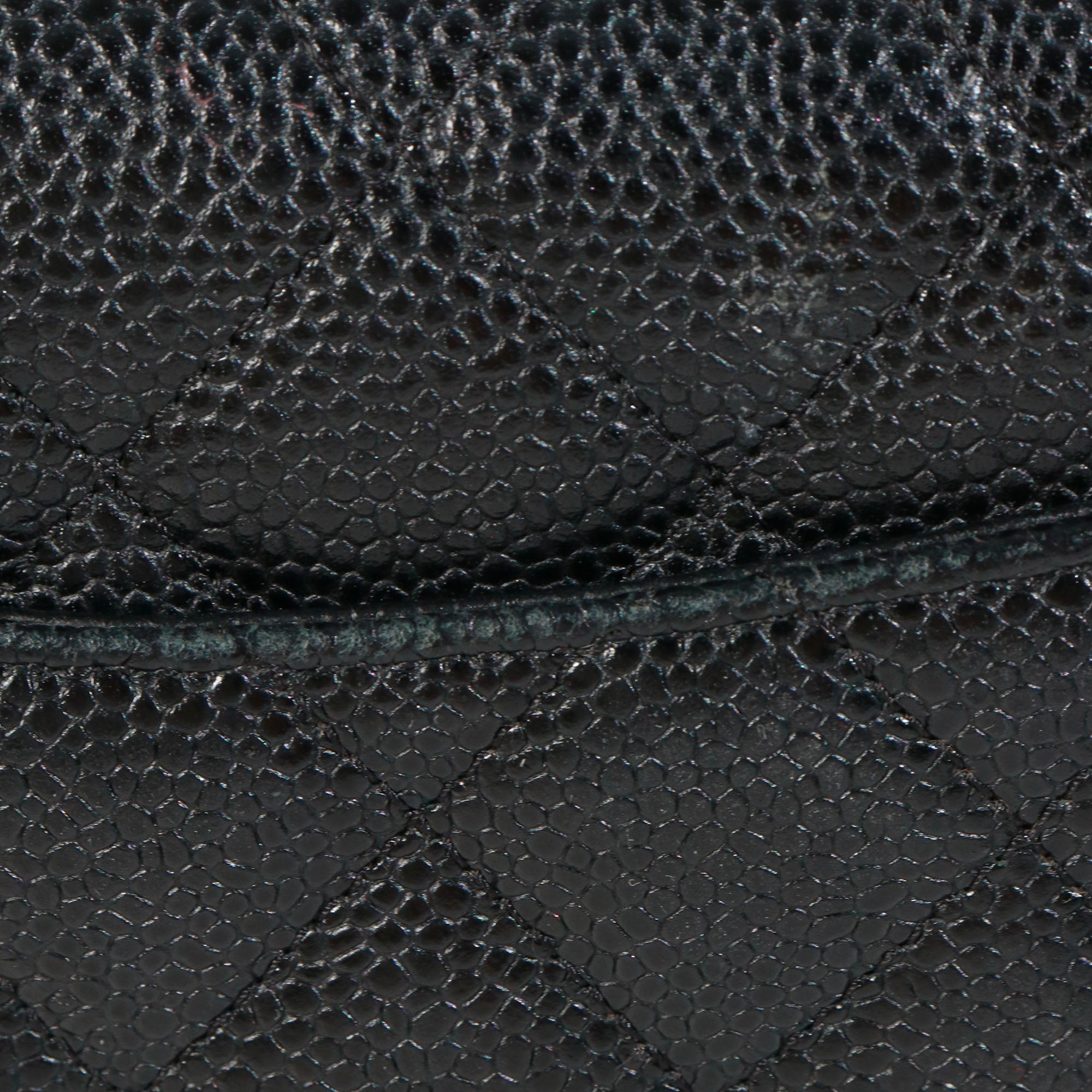 CHANEL - Sac Wallet On Chain Timeless Chanel en cuir caviar noir