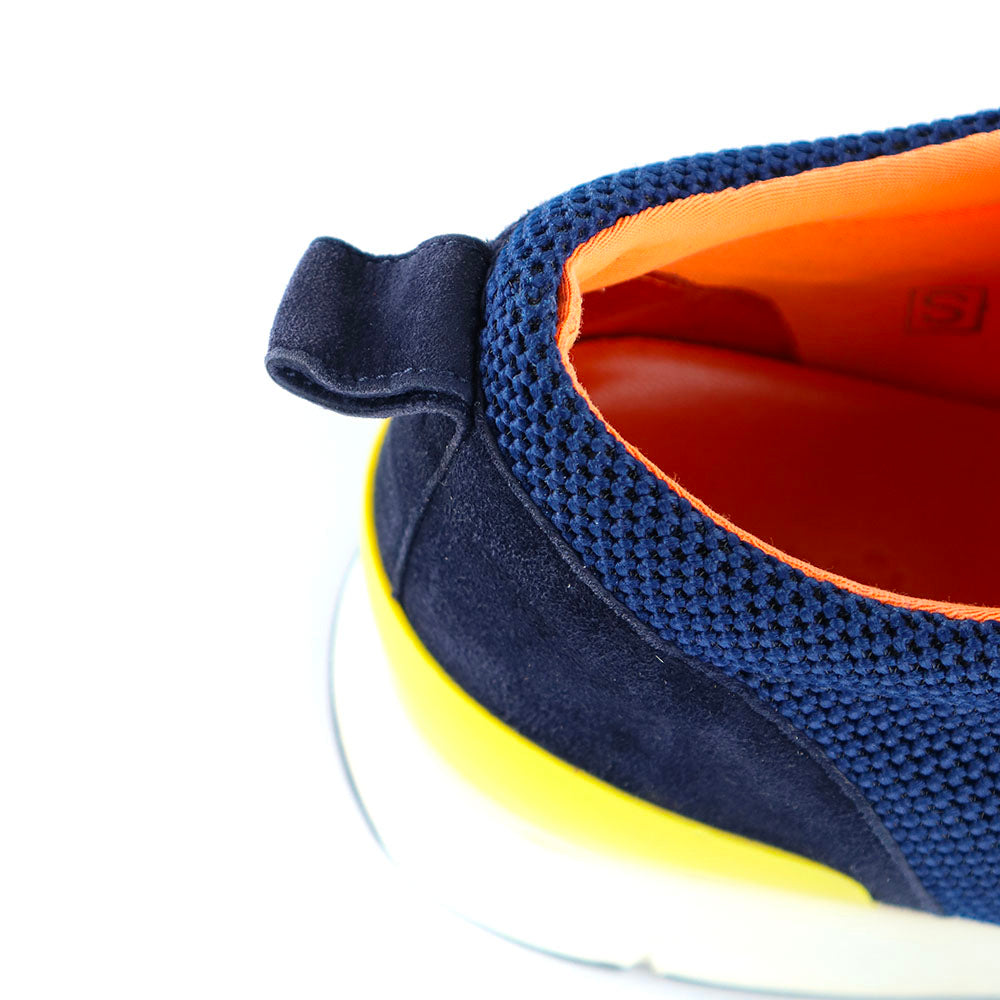 HERMÈS - Starter sneakers in blue canvas (T41)