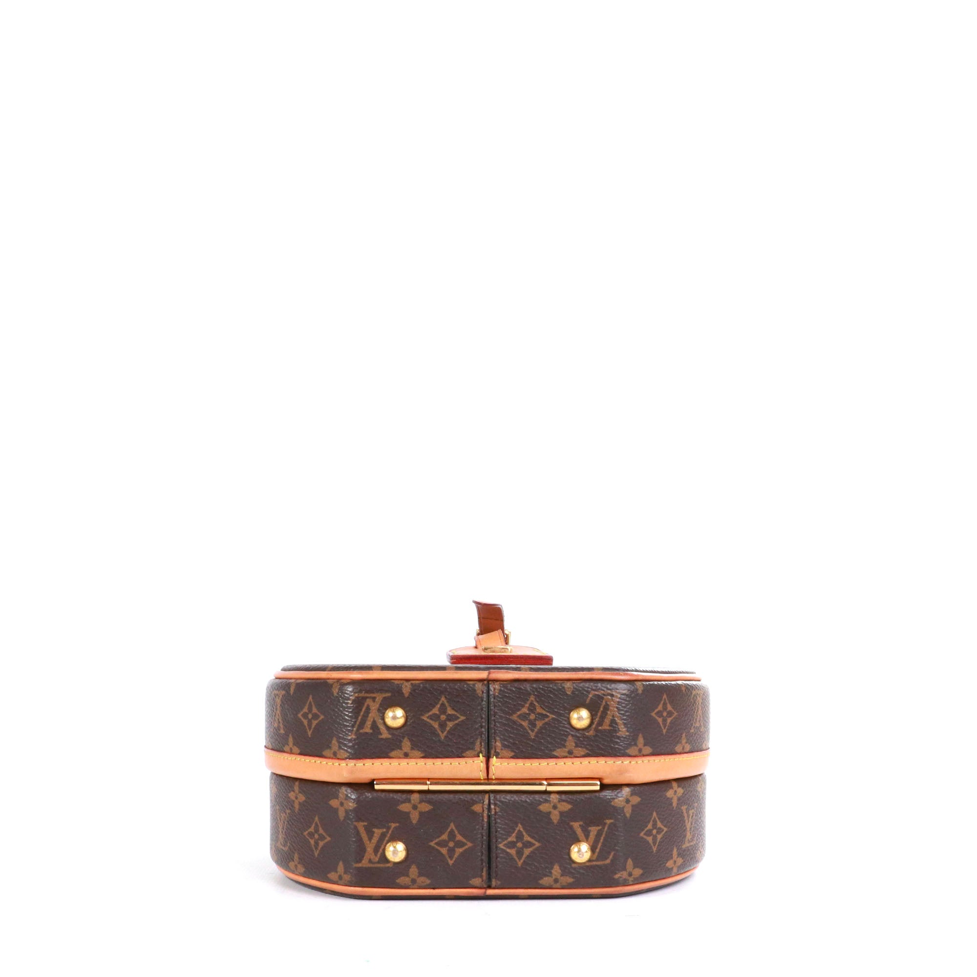 LOUIS VUITTON - Sac à bandoulière Petite Boîte Chapeau Louis Vuitton en toile monogramme