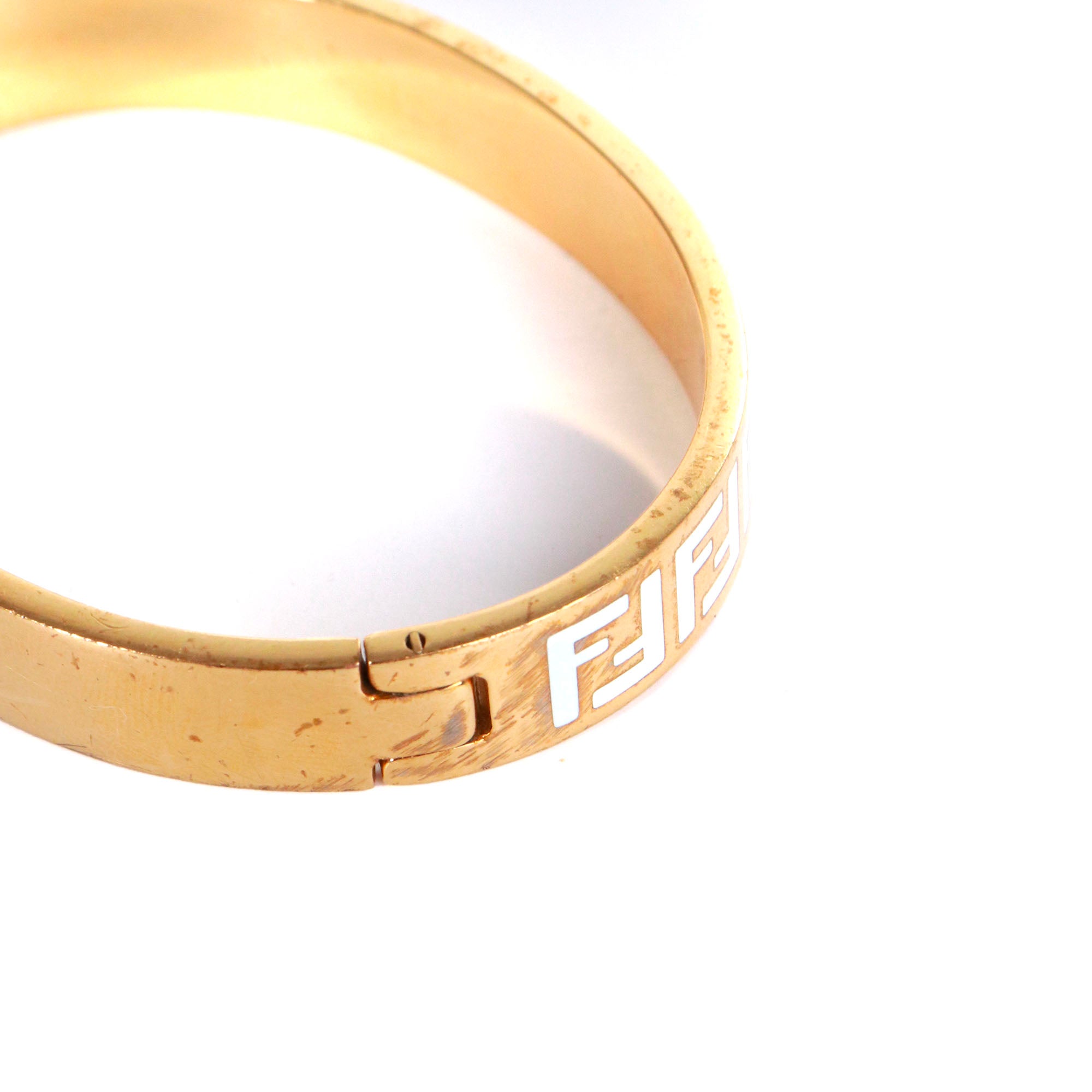 FENDI - Forever Fendi bracelet in golden brass 