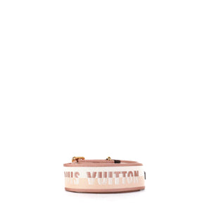 LOUIS VUITTON - Louis Vuitton adjustable bag strap in beige canvas