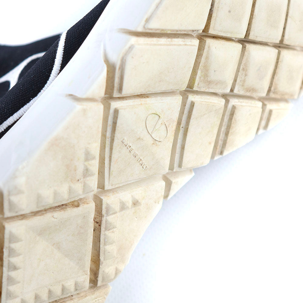 VALENTINO - VLogo high-top canvas sneakers (T38)