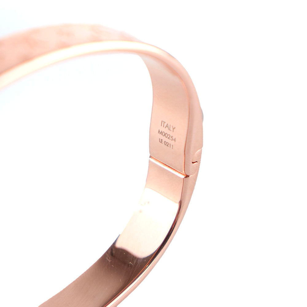 LOUIS VUITTON - Bracelet Nanogram en métal rose gold