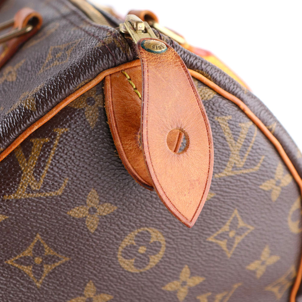 LOUIS VUITTON - Sac à main Speedy 30 en toile monogramme