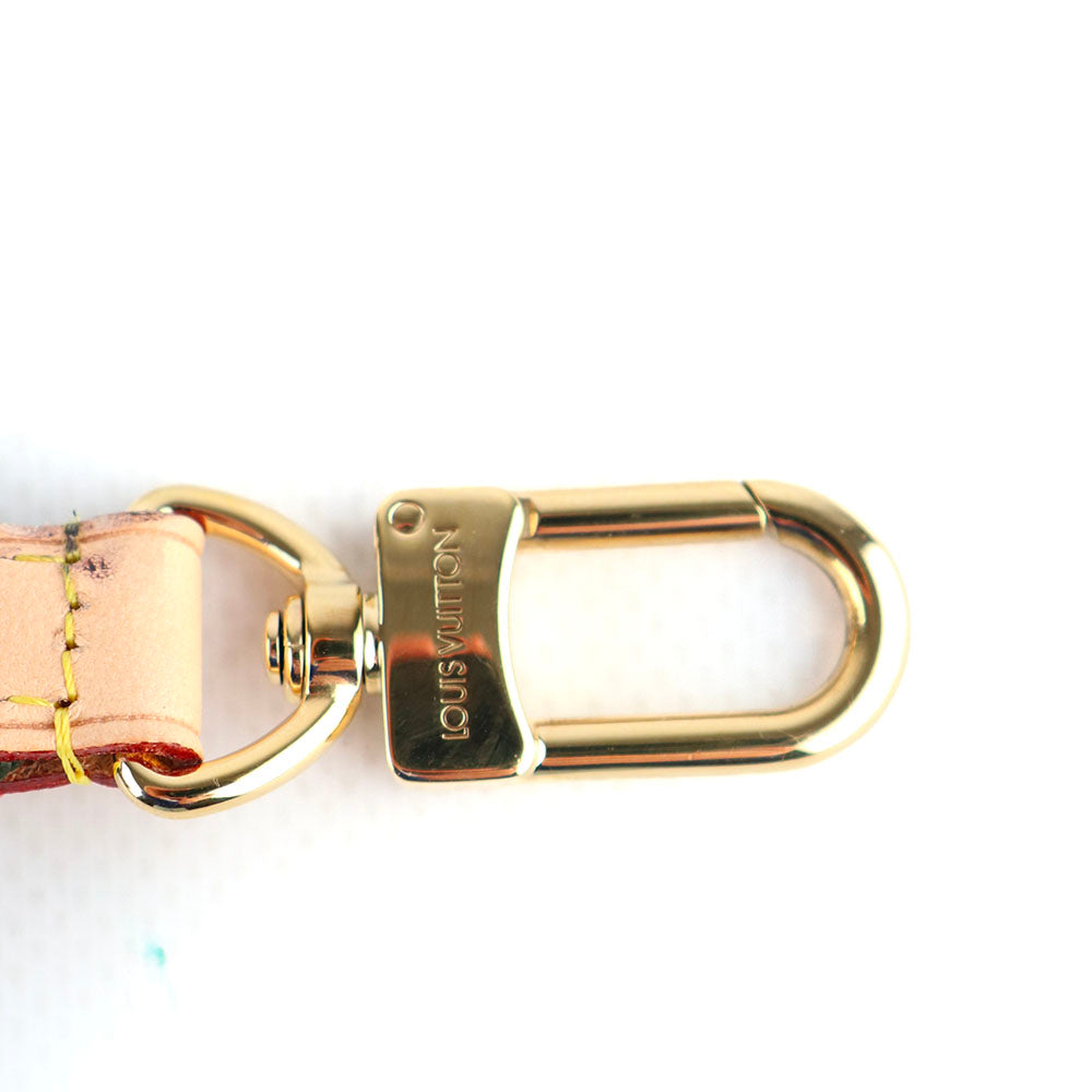 LOUIS VUITTON - Adjustable canvas bag strap and coin purse