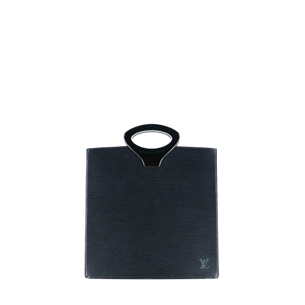 LOUIS VUITTON - Sac cabas plat Ombre en cuir épi noir