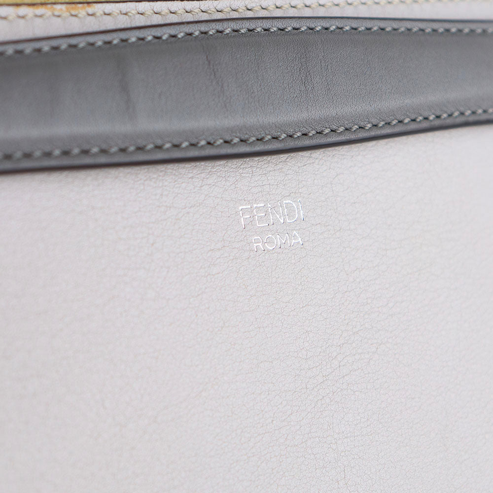 FENDI - By The Way shoulder bag in gray leather