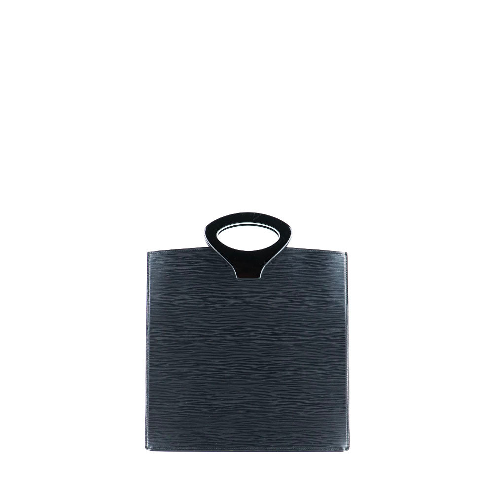 LOUIS VUITTON - Sac cabas plat Ombre en cuir épi noir