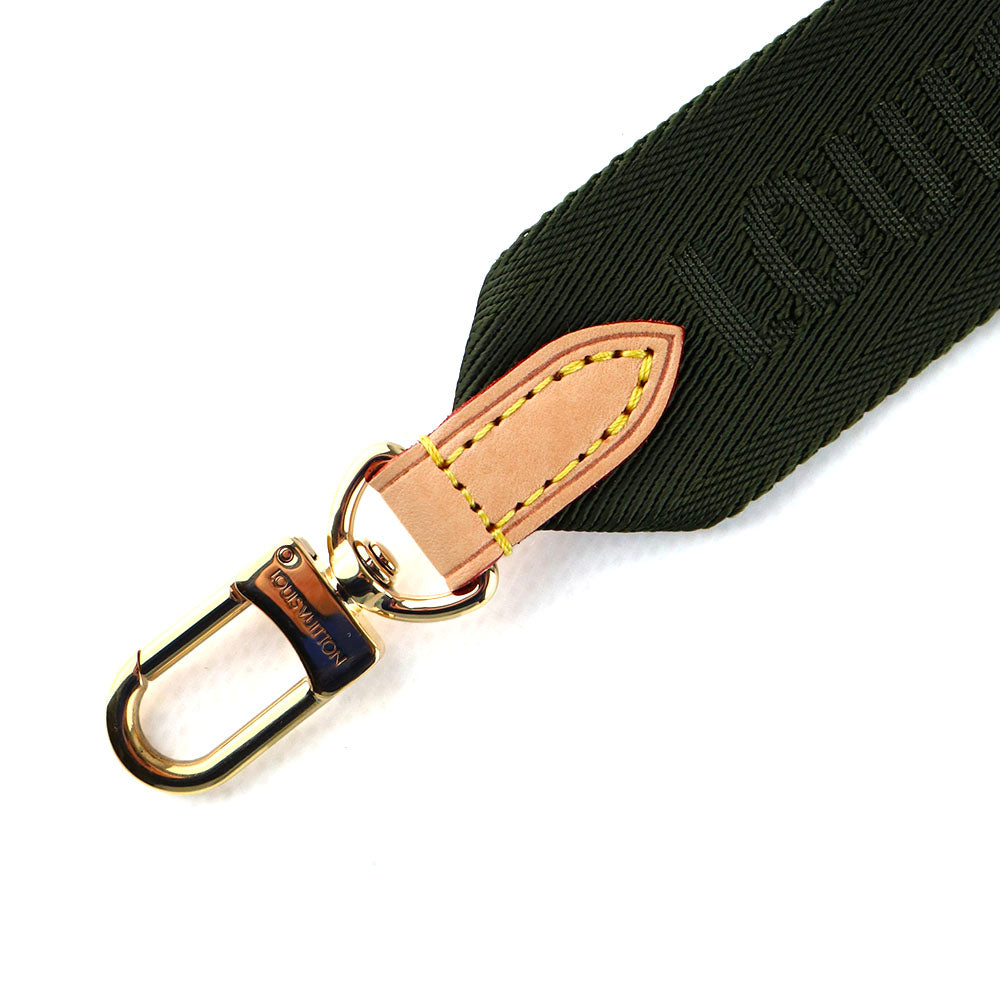 LOUIS VUITTON - Adjustable canvas bag strap and coin purse