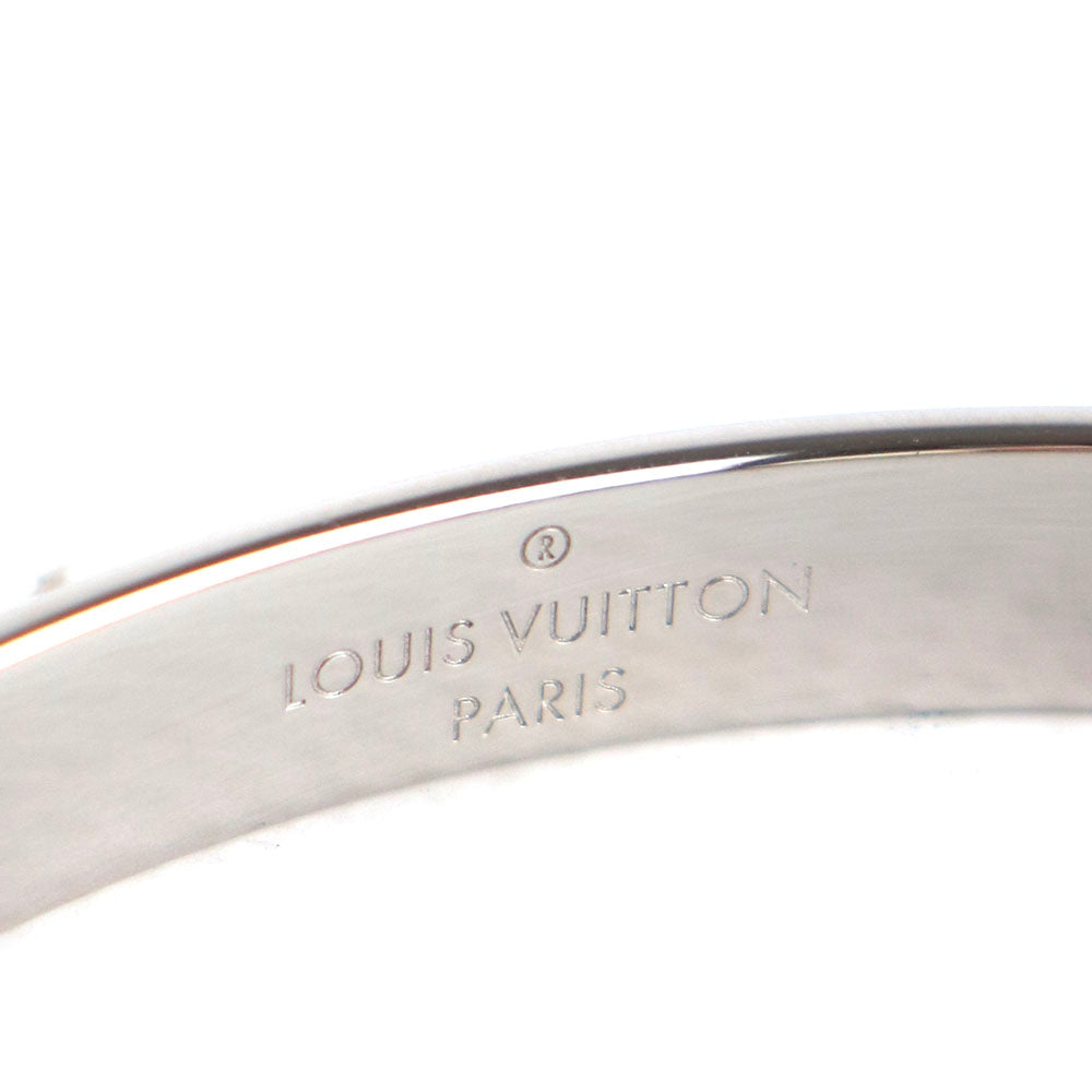 LOUIS VUITTON - Bracelet Nanogram en métal argenté