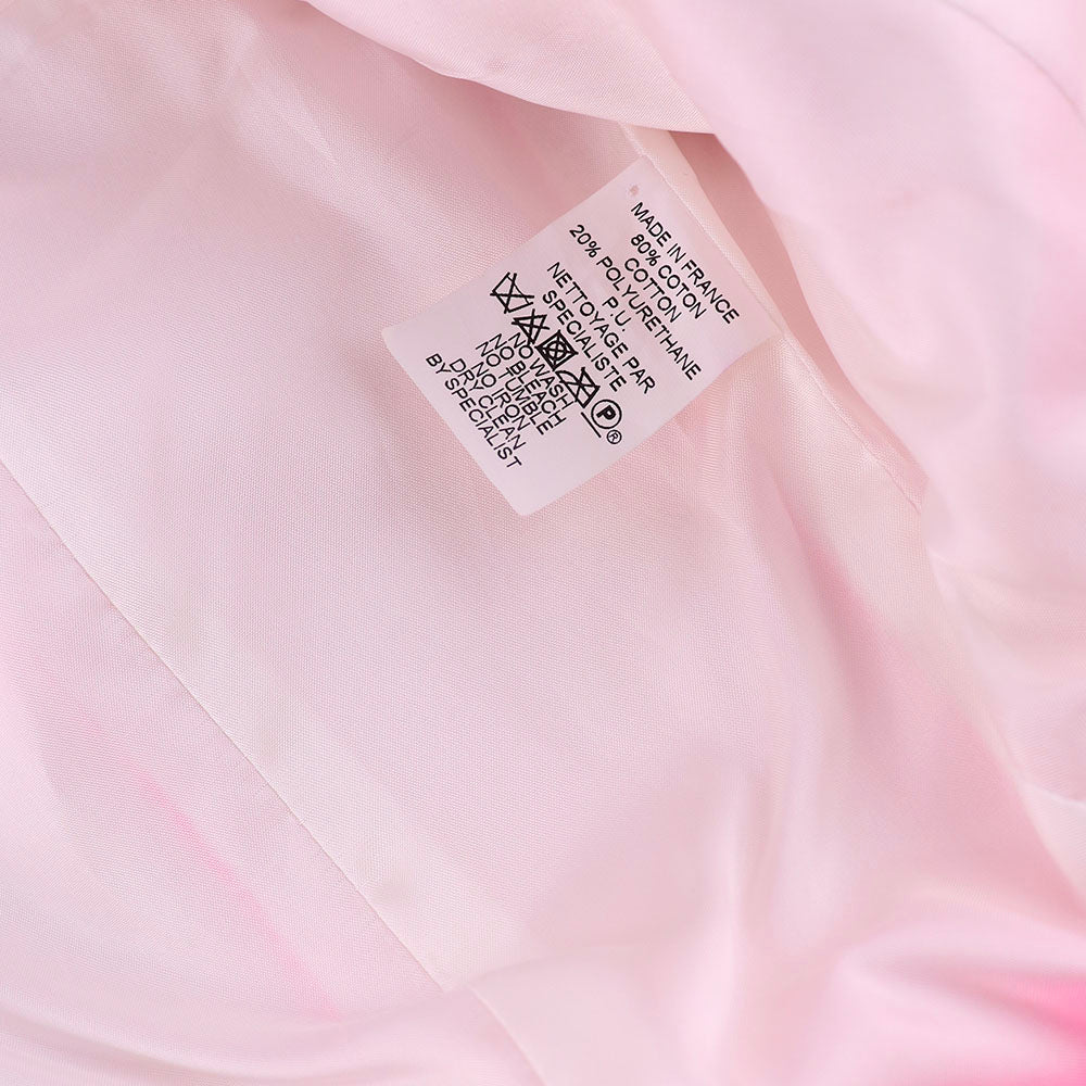 COURRÈGES - Veste en vinyle rose (T40)