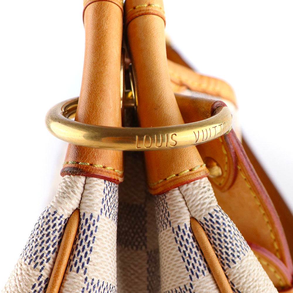 LOUIS VUITTON - Sac cabas Galliera en toile damier azur