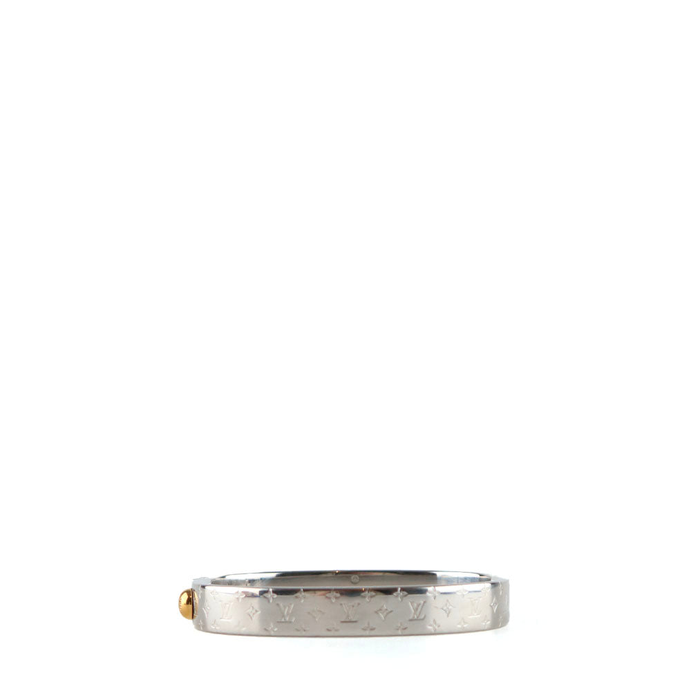 LOUIS VUITTON - Nanogram bracelet in silver metal